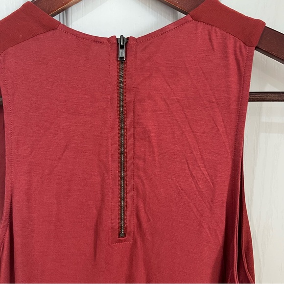 Gentle Fawn size small Sleeveless Burgundy Dress - Picture 8 of 11